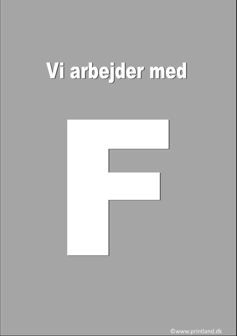 a13. vi arbejder med f