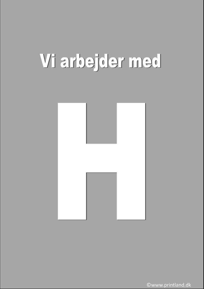 a15. vi arbejder med h