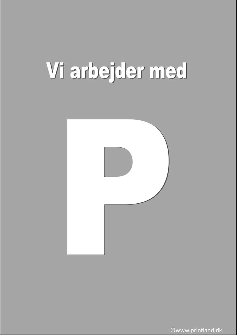 a21. vi arbejder med p