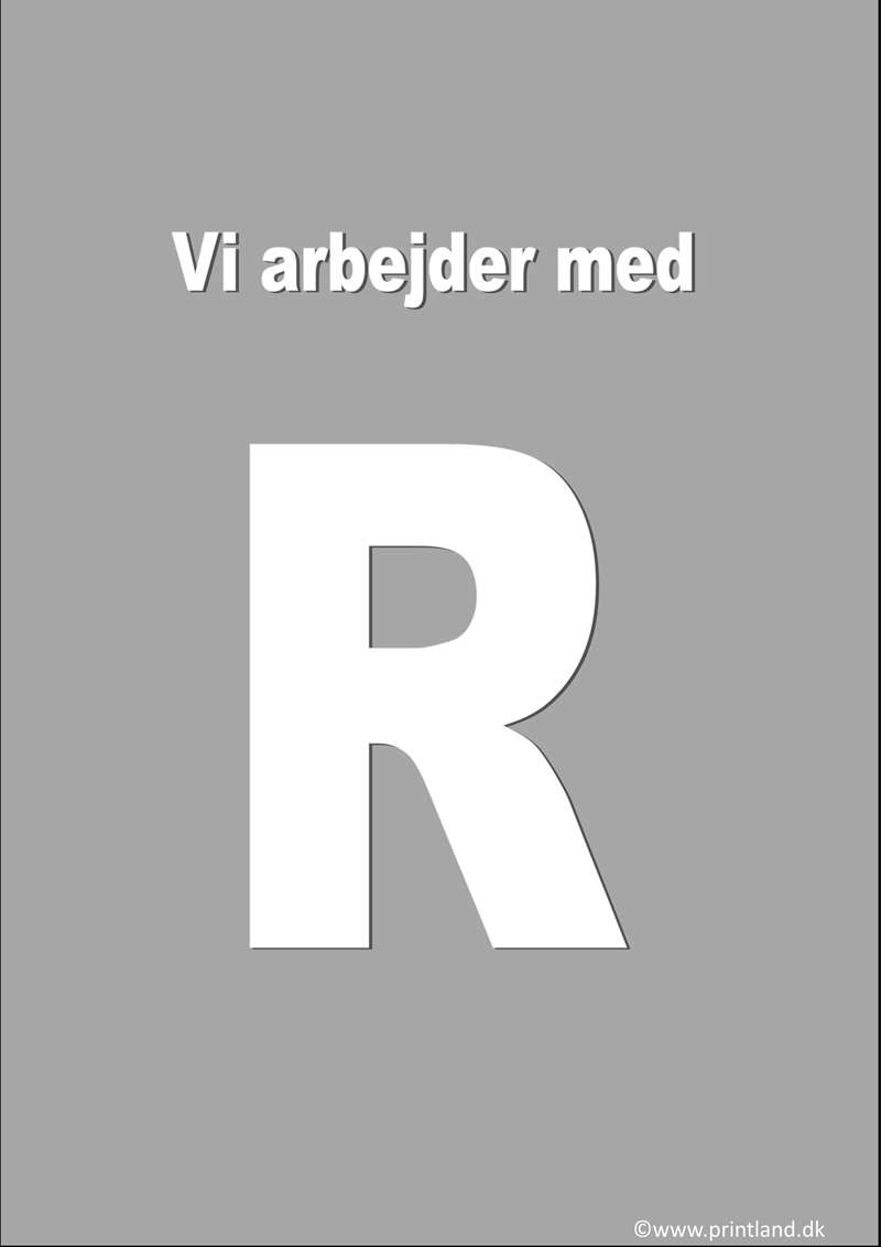 a22. vi arbejder med r