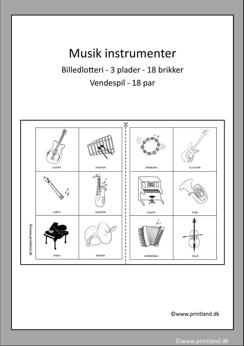 a21. musikinstrumenter