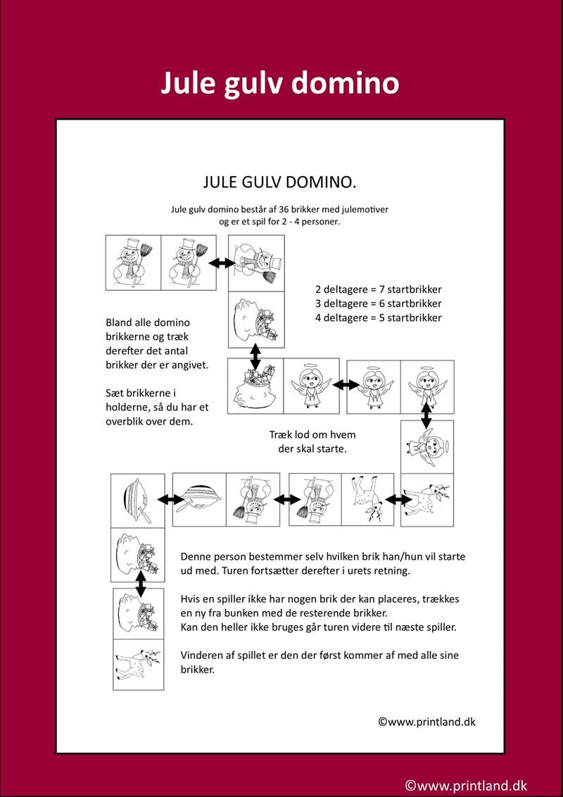 a11. jule gulv domino